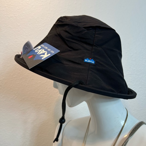 NWT KAVU FISHERMAN'S REVERSIBLE COLLAPSIBLE CHILLBA BUCKET HAT. S-XL. - Picture 4 of 8